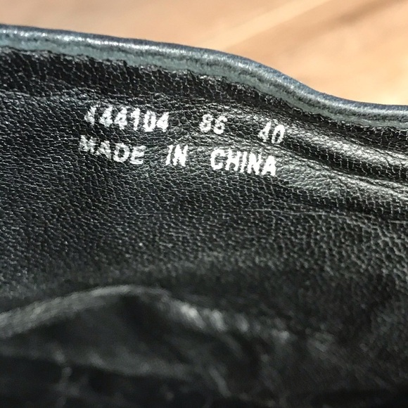 Ecco Leather Clog Mule Women’s 9 Black Slide On Closed Toe EU 40 - Picture 14 of 16